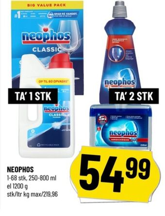 Løvbjerg Neophos maskinopvask-pulver tilbud