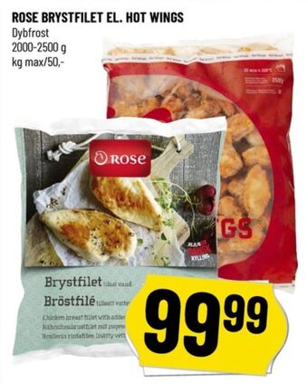 Løvbjerg Rose kyllingebrystfilet tilbud