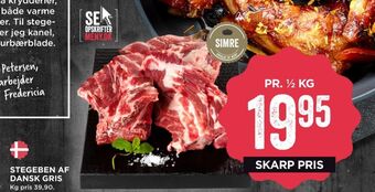 MENY Ukendt stegeben tilbud