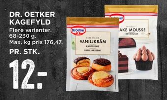 MENY Dr oetker dessertpulver tilbud