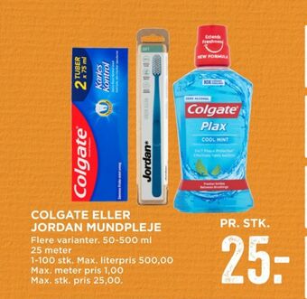 MENY Colgate tandpasta tilbud