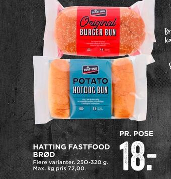 MENY Hatting burgerboller tilbud