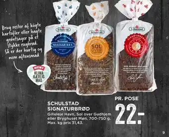 MENY Signaturbrød bryghuset møn rugbrød-skiver tilbud