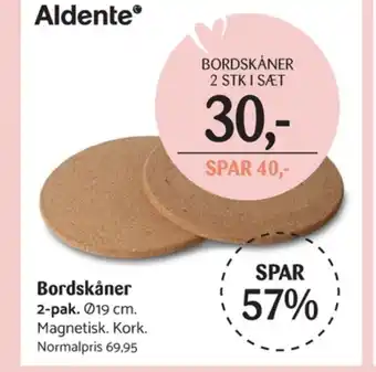 Kop & Kande Aldente bordskåner tilbud