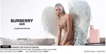 Matas Burberry her elixir de parfum tilbud