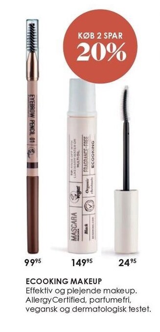 Matas Ecooking makeup tilbud