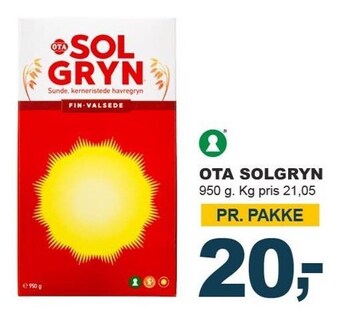 Ota solgryn