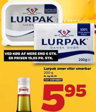 Netto Lurpak Smør Eller Smørbar tilbud