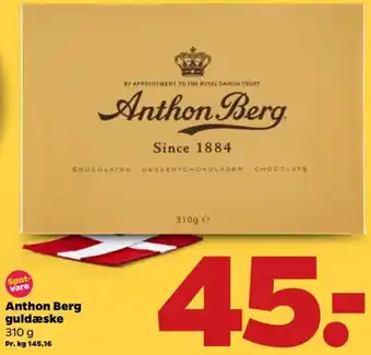 Anthon Berg Guldæske 310g