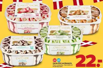 Netto Carte D'Or Les Desserts 750-900ml tilbud