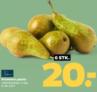 Netto Premieur Pærer 6 Stk tilbud