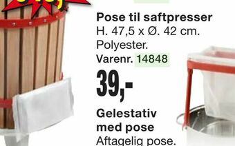 Harald Nyborg Pose til saftpresser tilbud