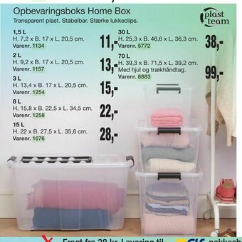 Harald Nyborg Opbevaringsboks Home Box tilbud
