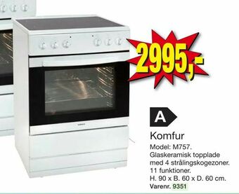 Harald Nyborg Komfur tilbud