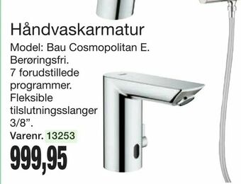 Harald Nyborg Håndvaskarmatur tilbud
