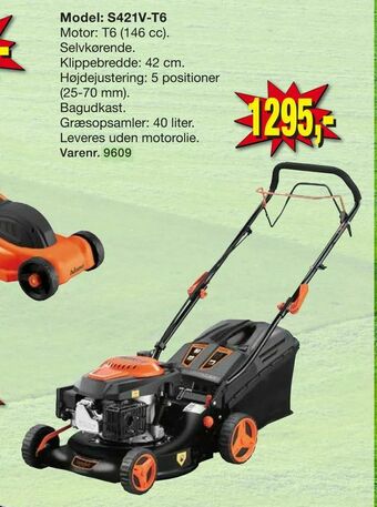 Harald Nyborg El-plæneklipper tilbud