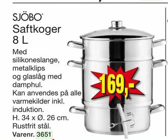 Harald Nyborg Saftkoger 8 L tilbud