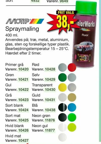 Harald Nyborg Spraymaling tilbud