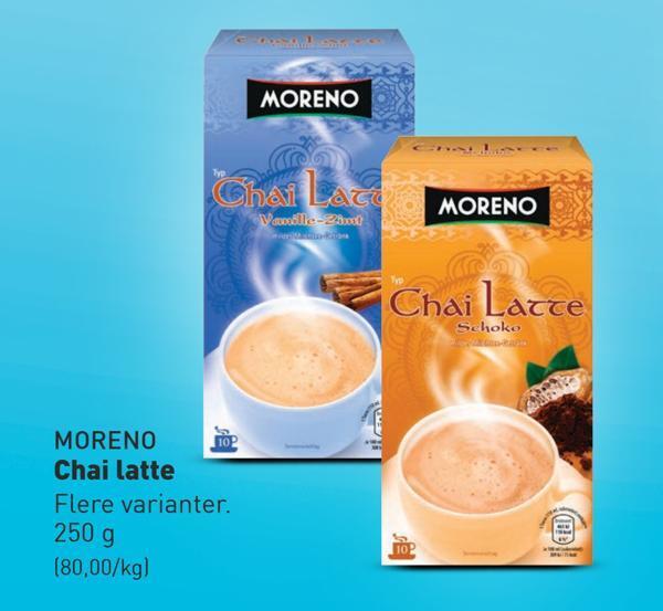 Chai latte tilbud hos ALDI