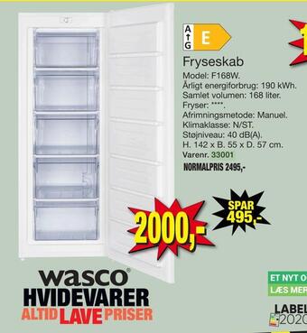 Harald Nyborg Fryseskab tilbud