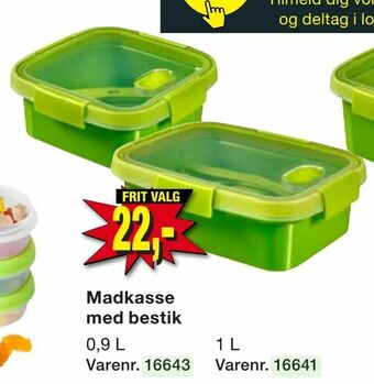 Harald Nyborg Madkasse med bestik tilbud