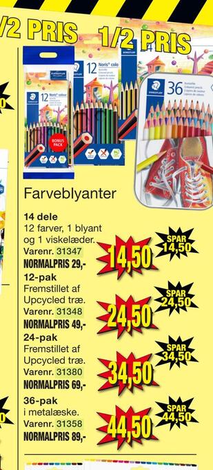 Harald Nyborg Farveblyanter tilbud