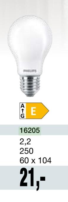 Harald Nyborg A60 led-pære tilbud