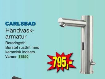 Harald Nyborg Håndvaskarmatur tilbud
