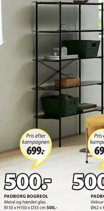 JYSK Padborg Bogreol 500cm tilbud