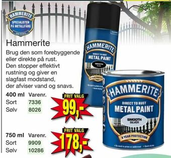 Harald Nyborg Hammerite tilbud