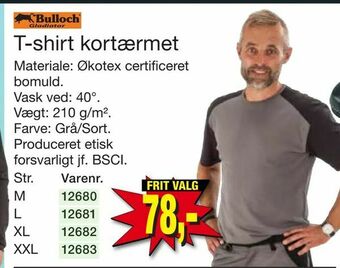 Harald Nyborg T-shirt kortærmet tilbud