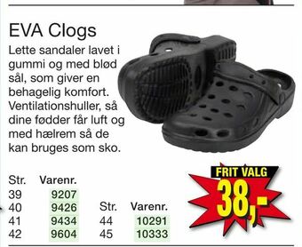 Harald Nyborg EVA Clogs tilbud