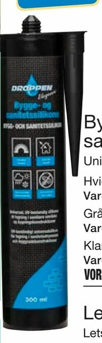 Harald Nyborg Byg- og sanitetssilikone tilbud