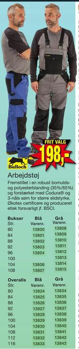 Harald Nyborg Arbejdstøj tilbud