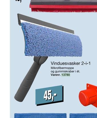 Vinduesvasker 2-i-1