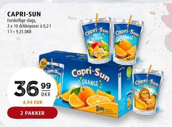 Scandinavian Park Capri-sun tilbud