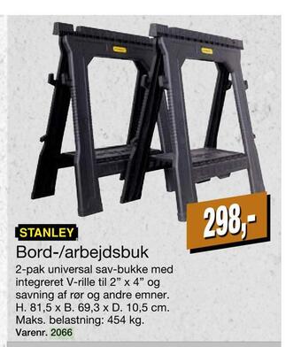 Harald Nyborg Bord-/arbejdsbuk tilbud