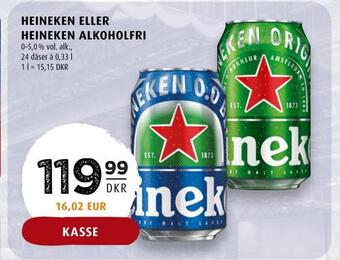 Scandinavian Park Heineken eller heineken alkoholfri tilbud
