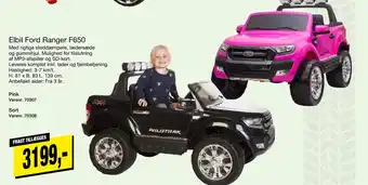 Harald Nyborg Elbil Ford Ranger F650 tilbud