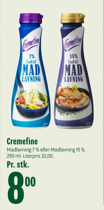 Min Købmand Cremefine tilbud