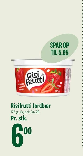 Min Købmand Risifrutti Jordbær tilbud