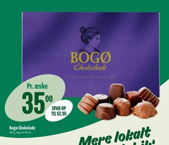 Min Købmand Bogø Chokolade tilbud