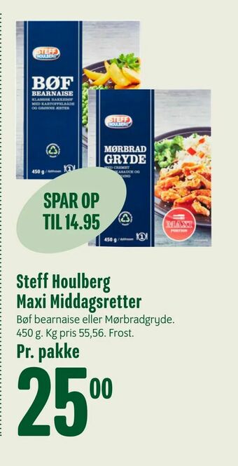Min Købmand Steff Houlberg Maxi Middagsretter tilbud