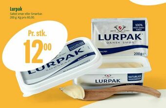 Min Købmand Lurpak tilbud