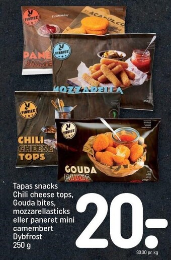 REMA 1000 Tapas snacks tilbud