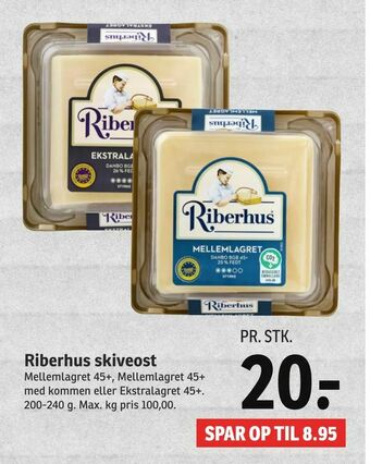 SPAR Riberhus skiveost tilbud