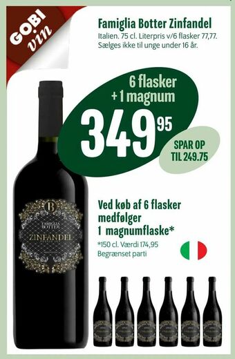Famiglia Botter Zinfandel