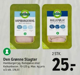 SPAR Den Grønne Slagter tilbud