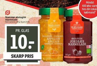 SPAR Skælskør økologisk marmelade tilbud