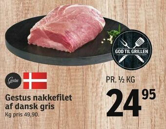 SPAR Gestus nakkefilet af dansk gris tilbud